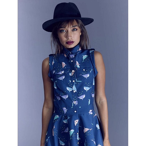 Vaute Couture Dresses & Skirts - Vaute Couture Kelsey Dress in Whale Print